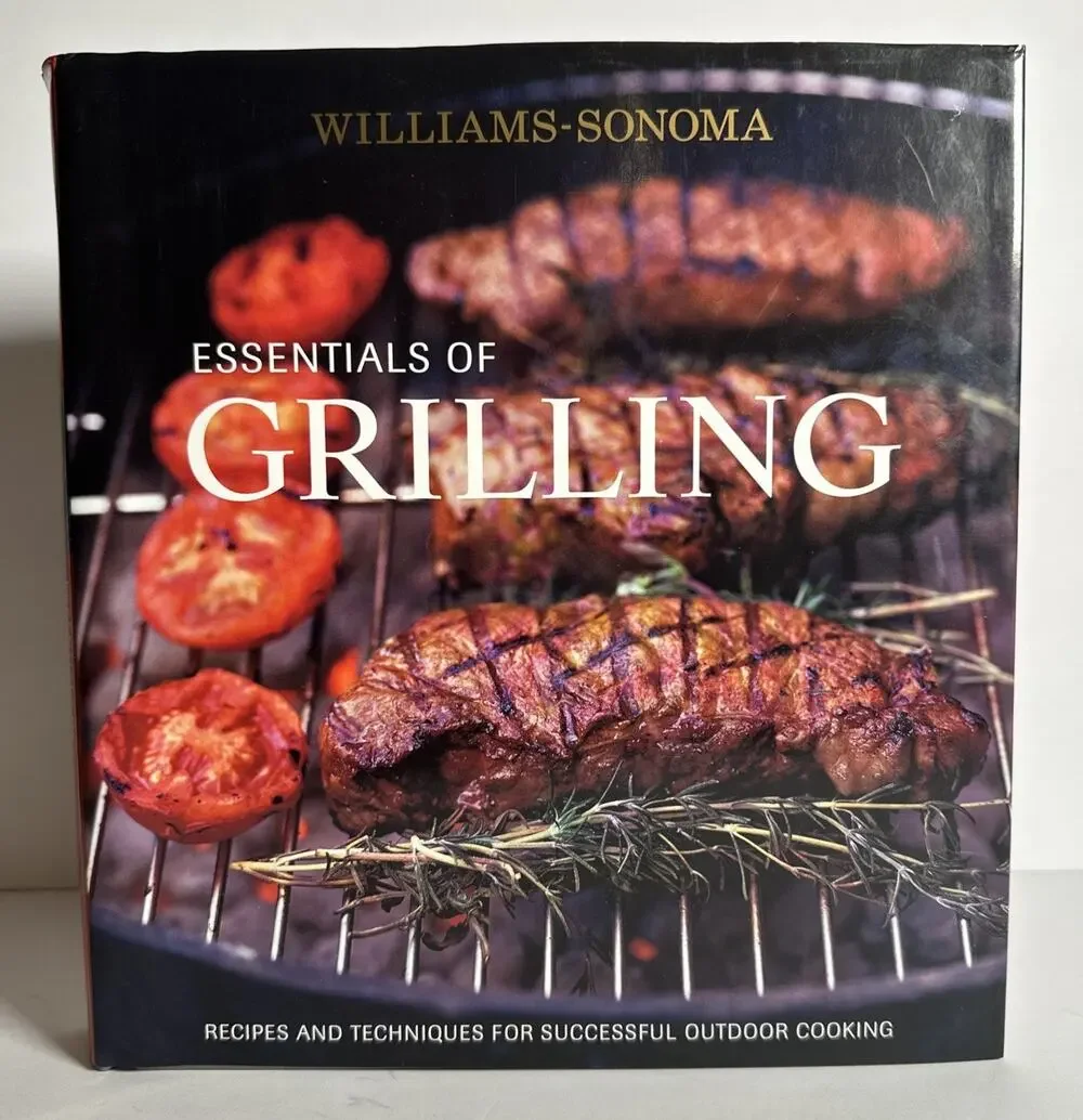 Williams Sonoma Essentials of Grilling Cookbook Hard Cover w/Original Jacket